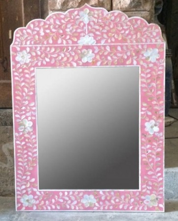  Handmade Mother of pearl Mirror Frame Inlay Furniture