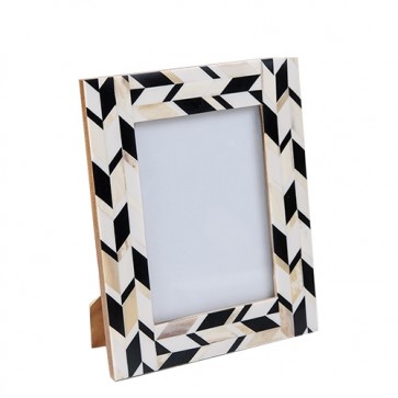 Handmade Bone Inlay Wooden Modern Pattern Photo Frame Furniture