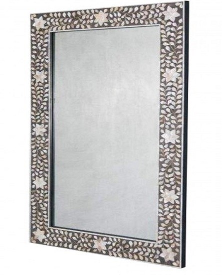 Handmade Bone Inlay Mirror Frame Furniture