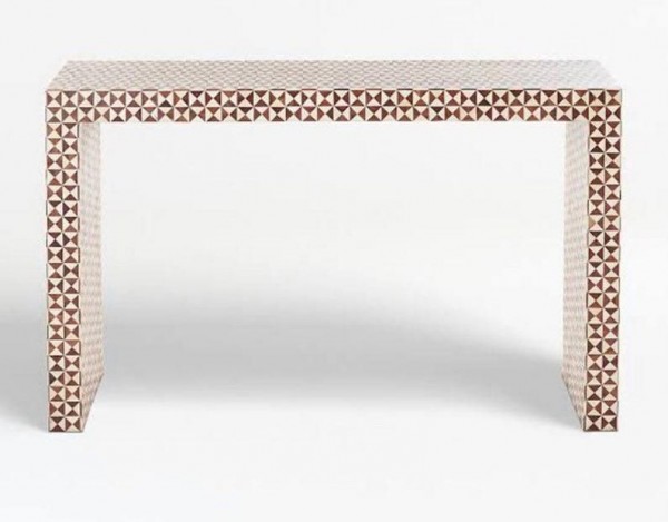 Handmade Bone Inlay Console Table Furniture